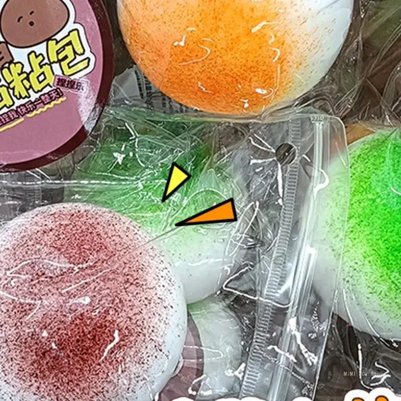 

Stress Relief Toy for Adult Hand Squeeze Dessert Toy Anxiety Reduce Mochi Buns Toy Office Decors Kids Goodie Bag Fillers