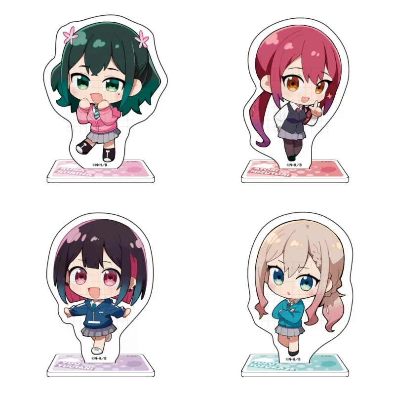 Bad Girl 10cm Atori Mizutori Suzu Suzukaze Rura Ruriha Acrylic Standing Sign Board Keychain Tabletop Decorations Souvenir
