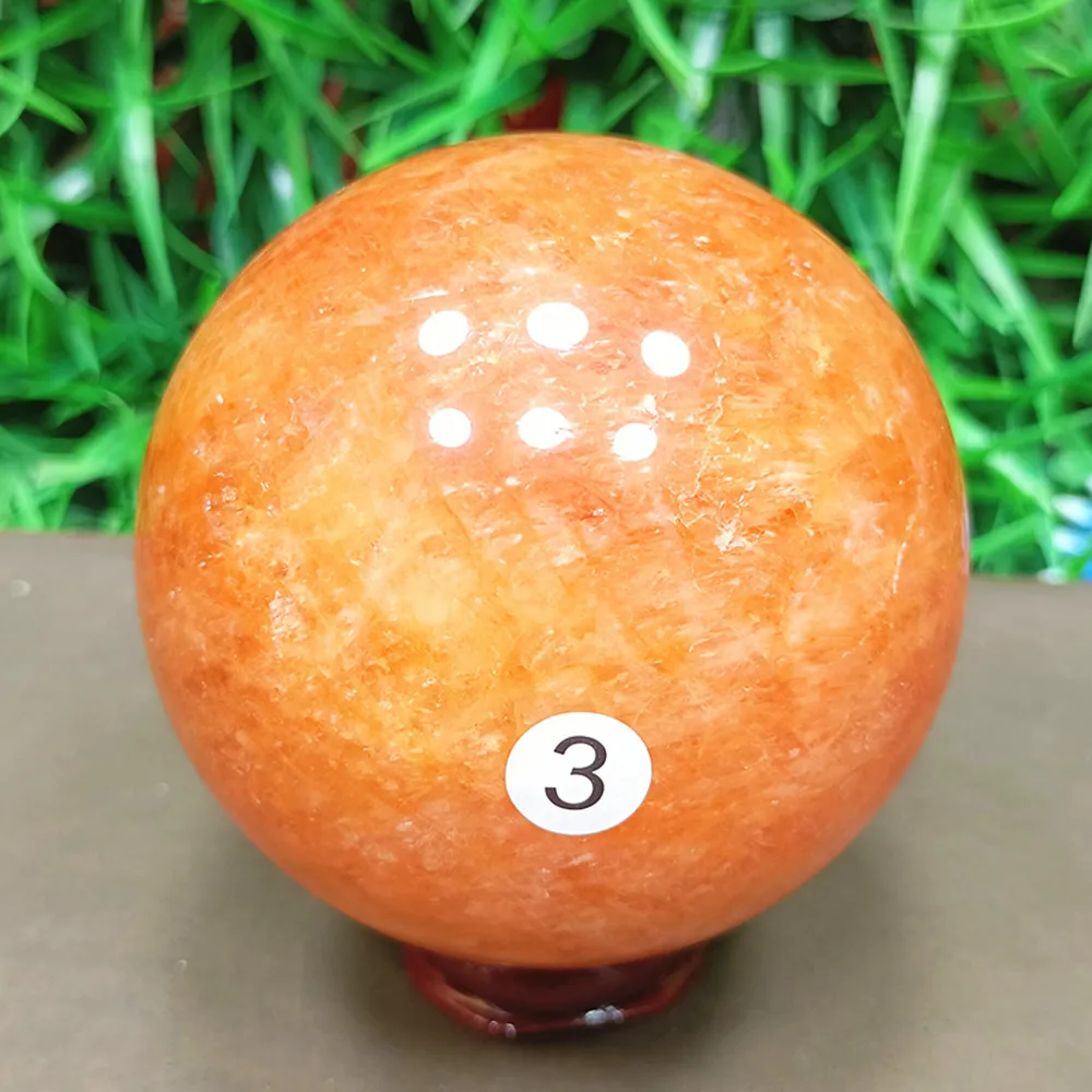 Natural yellow glue flower crystal, used for home decoration, as a decorative item