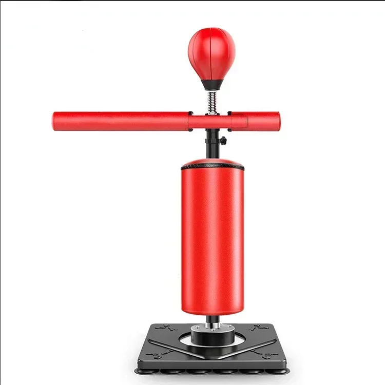 Hot SalesCustom Logo Standing Boxing Speed Bag Device For Children In Red And Black