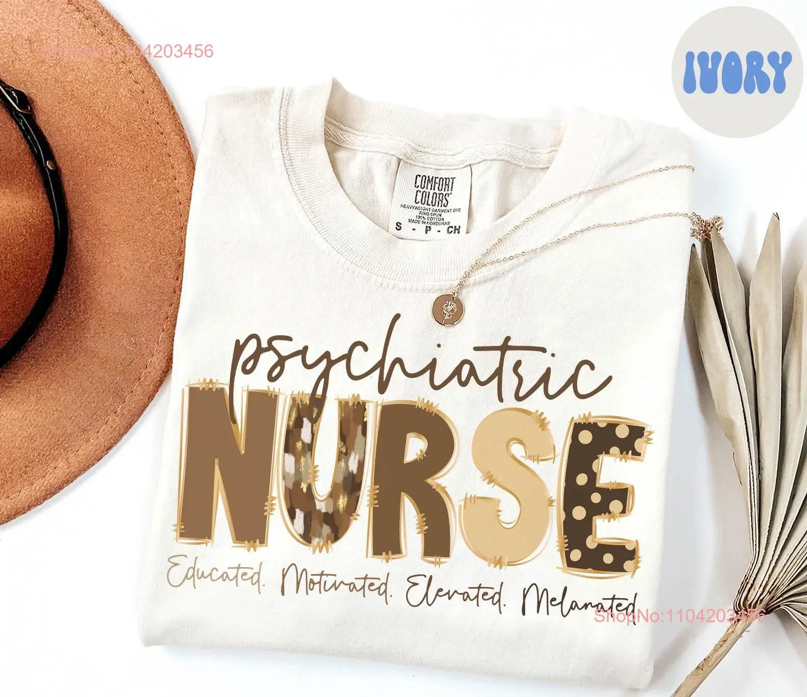 Psychiatric Nurse Life T Shirt Melanated s Graduation Black History Month African American Women long or short sleeves