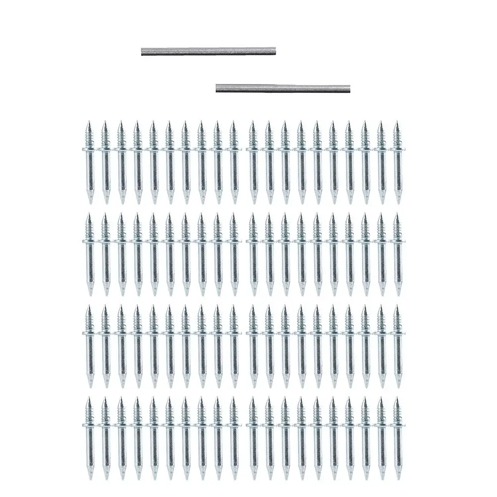 مسمار طين برأسين للألواح الخشبية غير الملحومة، أظافر لا تترك علامات، أظافر أسمنتية برأسين، خط تنورة خشب B6D0
