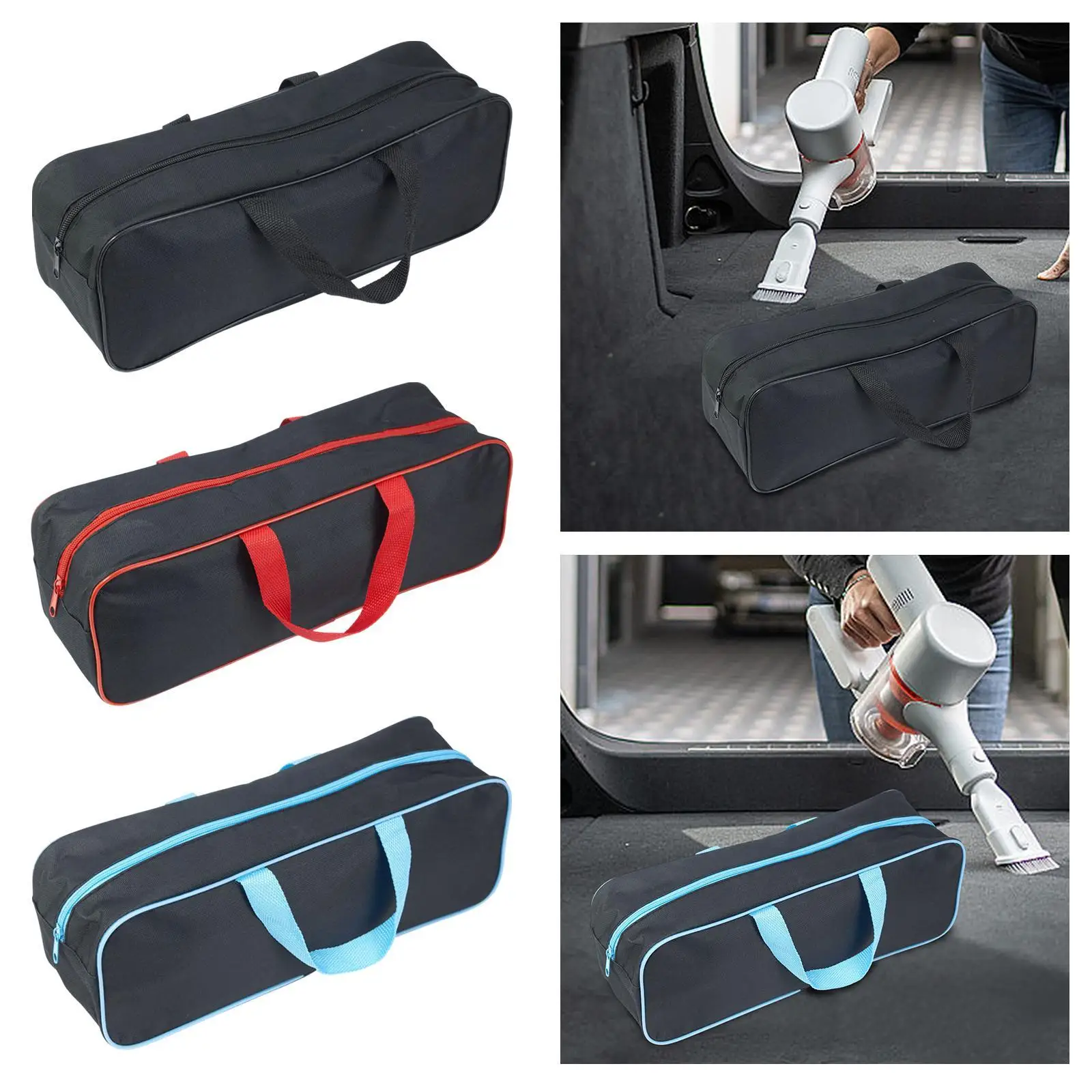 Vacuum Cleaner Tool Bag Zipper Design Large Capacity for Car Vacuum Portable
