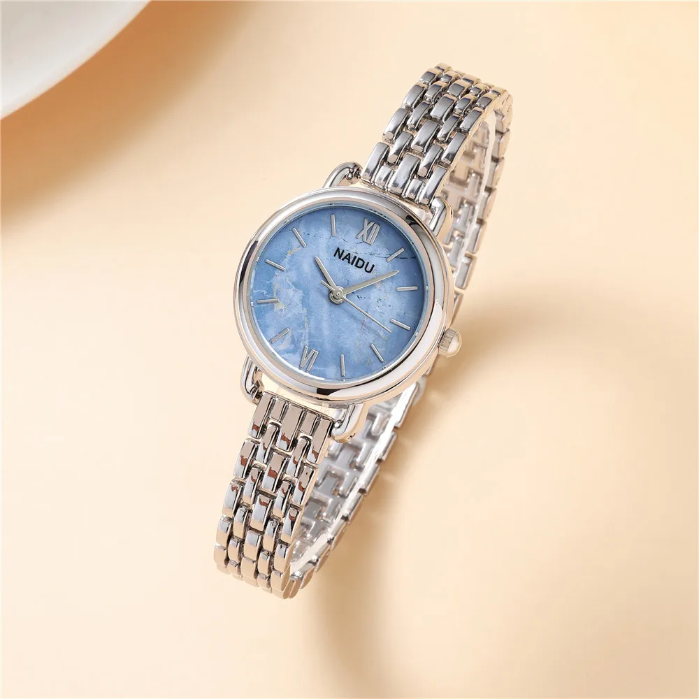 fashion trendy green small dial quartz women lady bracelet watch