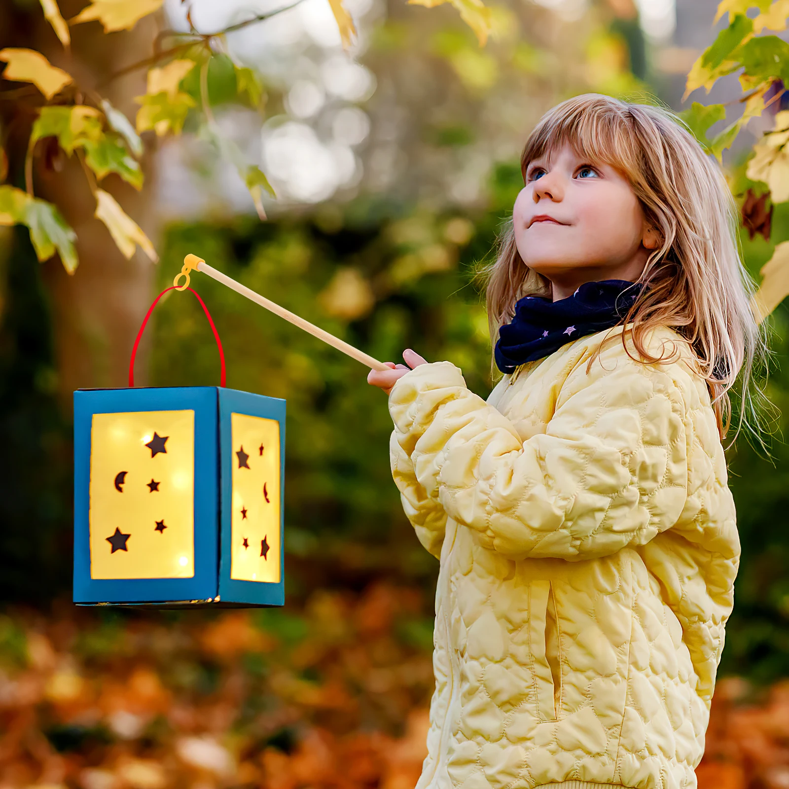 

35 Pcs Lantern Handles Wooden Poles Durable Kids Sticks Handheld No Burr Comfortable Grip Storage DIY