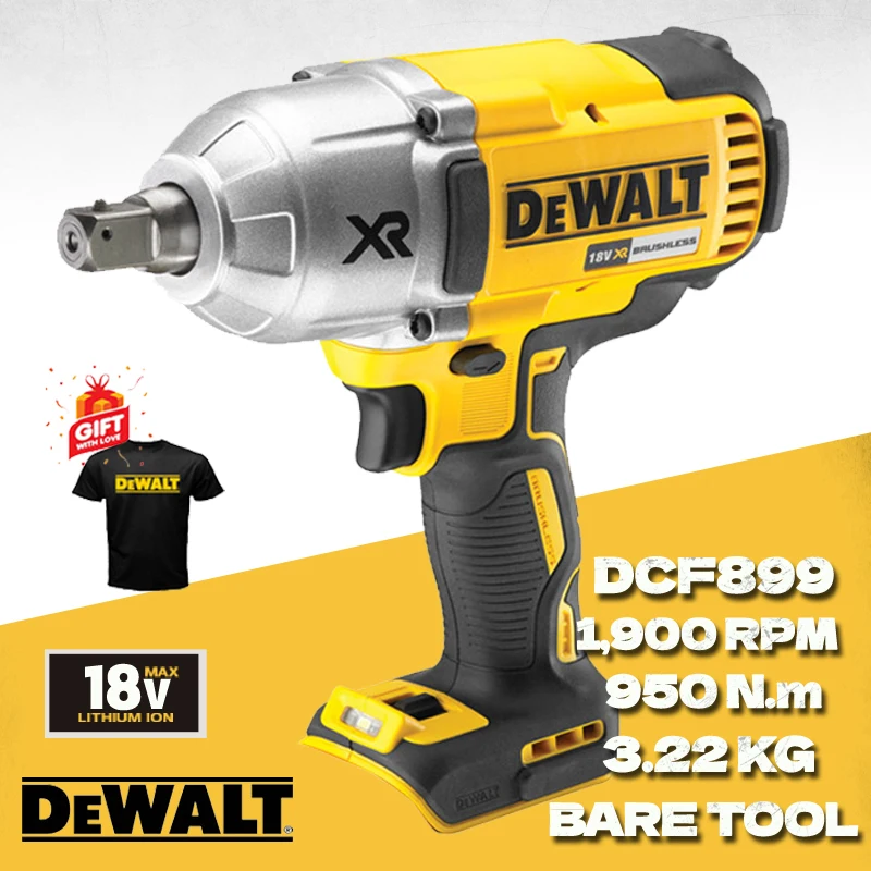 DEWALT DCF899 Impact Wrench Kit 18V MAX XR 1/2\