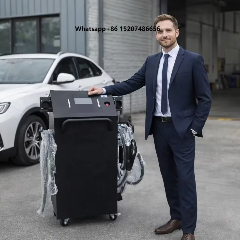KED New Mobile DC EV Charger for Commercial Use in Parking Lots and Service Areas 43kW to 100kW