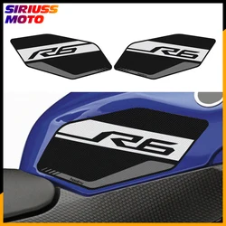 Motorcycle Accessorie Side Tank Pad Protection Knee Grip Mat for Yamaha YZF R6 2008-2016