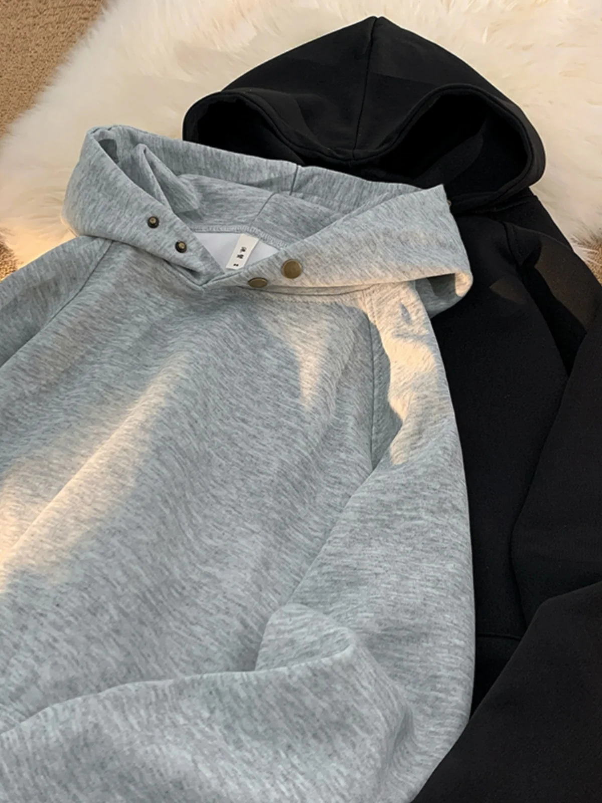 

Толстовка American Design Sense Heavyweight для мужчин, весенне-осенняя, свободного кроя, в стиле хип-хоп, модная, универсальная, для пар, верхняя одежда