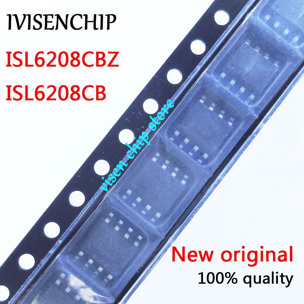 10pieces ISL6208CBZ ISL6208 08CBZ SOP-8  chipset