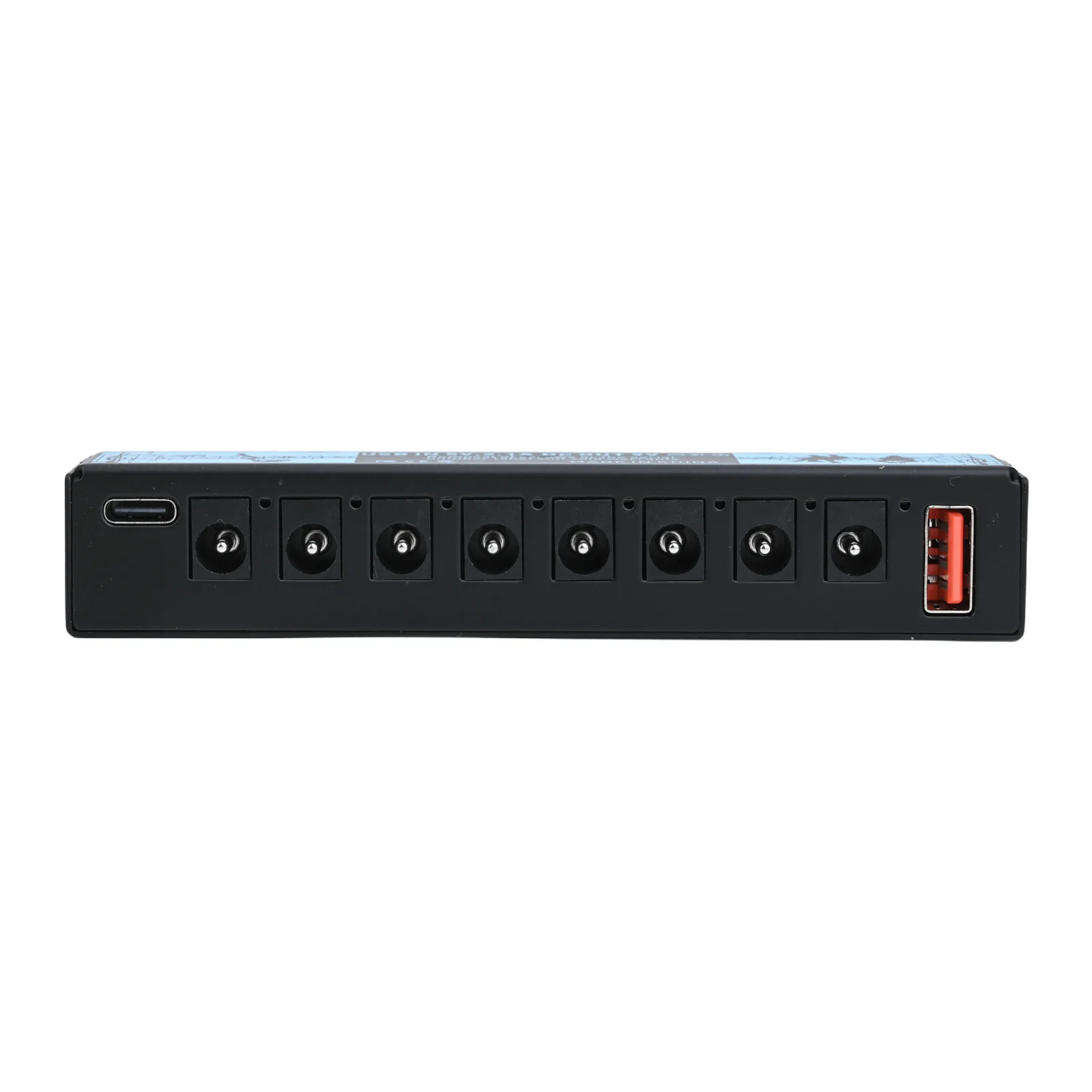 8 Outputs Power Supply Portable Pedalboard Power Supply Gig Bag Interference-Free Music Multiple Effect Pedals