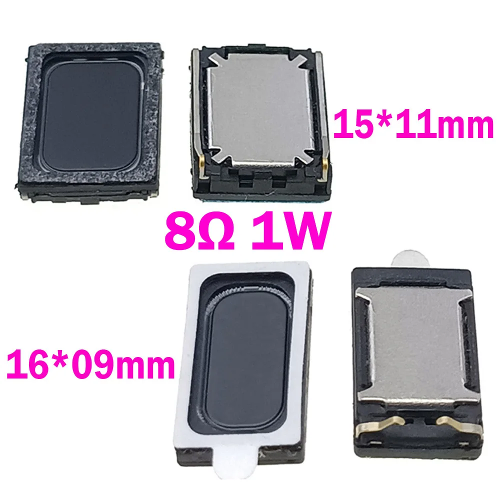 

15*11mm 16*09mm Aluminum Film Shrapnel Square Magnetic Speaker 8Ω 1W Shrapnel Horn For Smartwatch Cell Phone Speakers 1511 1609