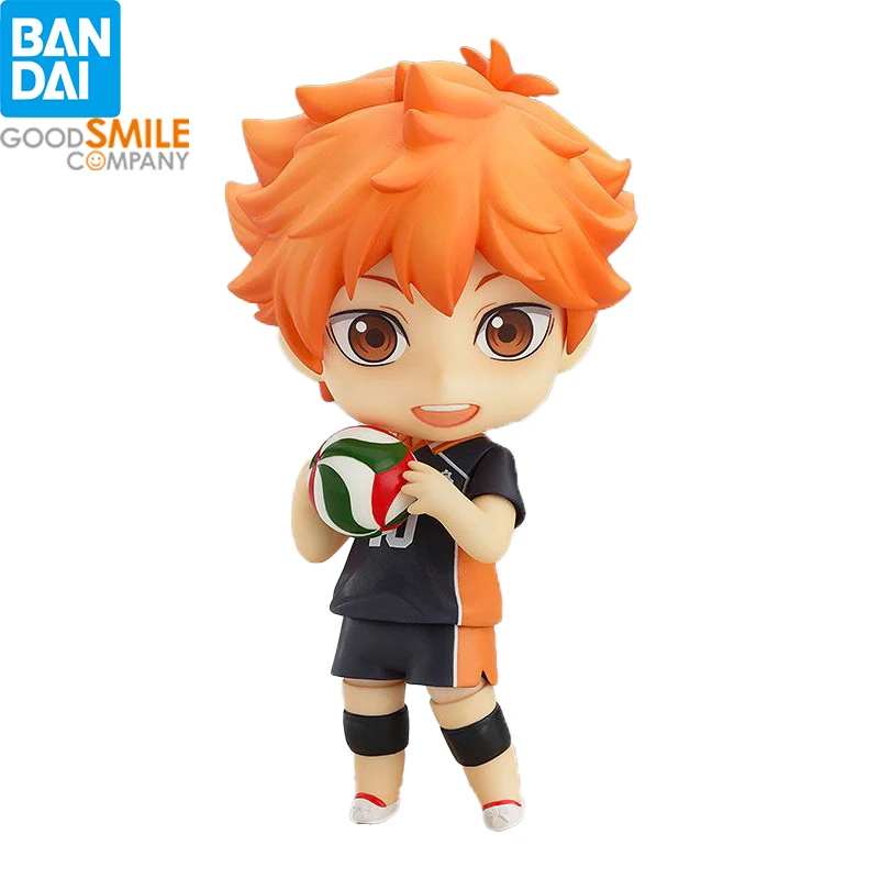 

Хорошая улыбка, компания NENDOROID Haikyuu Shoyo Hinata, модель детских игрушек, набор для гаража, коллекционные модели, оригинальные модели