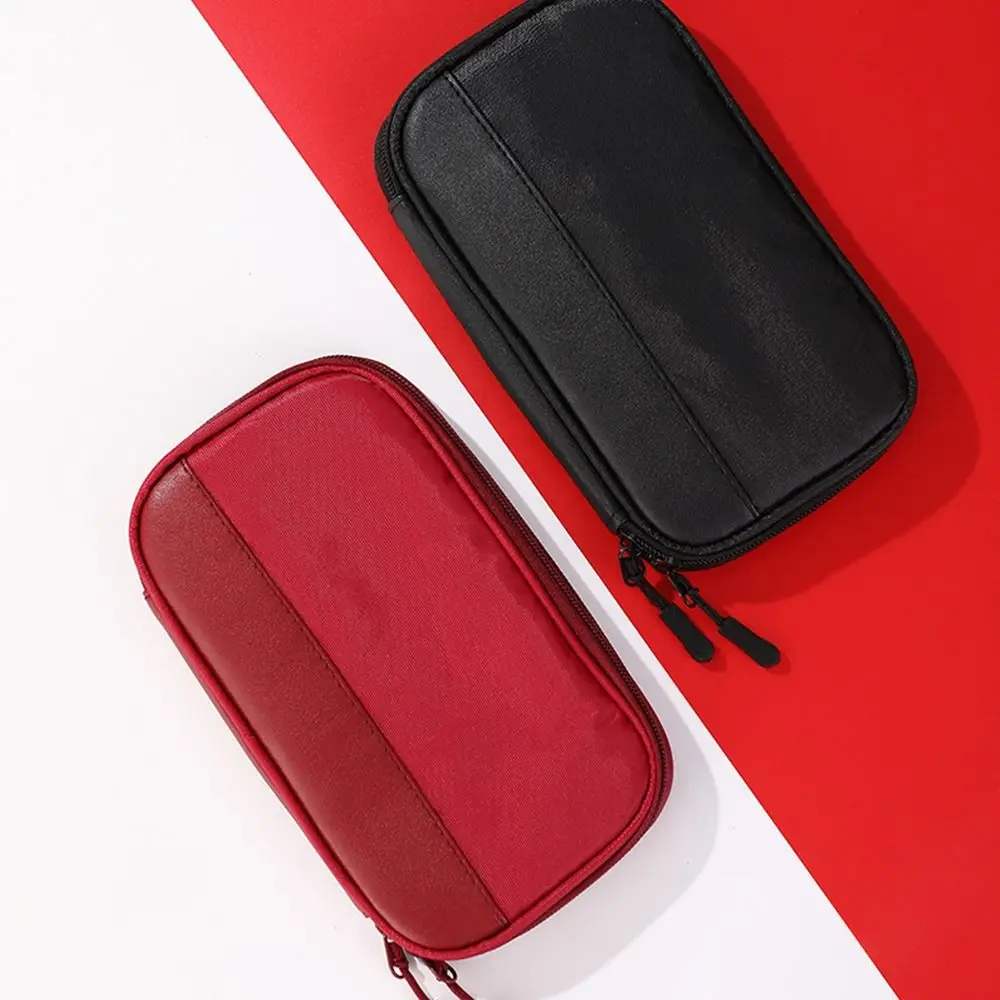 Simple Oxford Pen Bag Ultra-thin Portable Stationery Pouch Multi-functional Pencil Case Back To School
