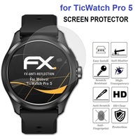 5PCS Screen Protector for Ticwatch Pro 5 Smart Watch Tempered Glass Scratch-Proof Protective Film