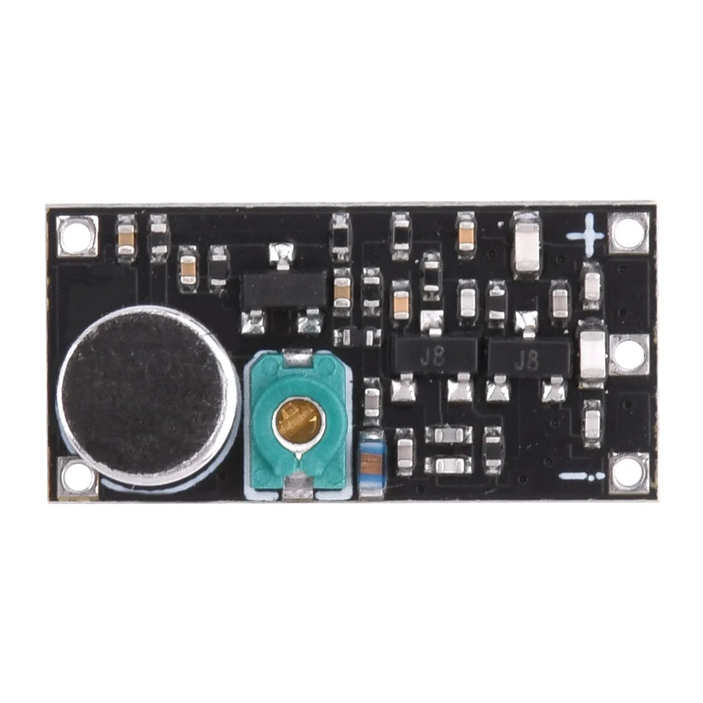 Modulo Trasmettitore FM 88-115MHz con Microfono DC 2V 12V 9mA Wireless Auto FM Radio Trasmitter Board per Arduino Fai Da Te