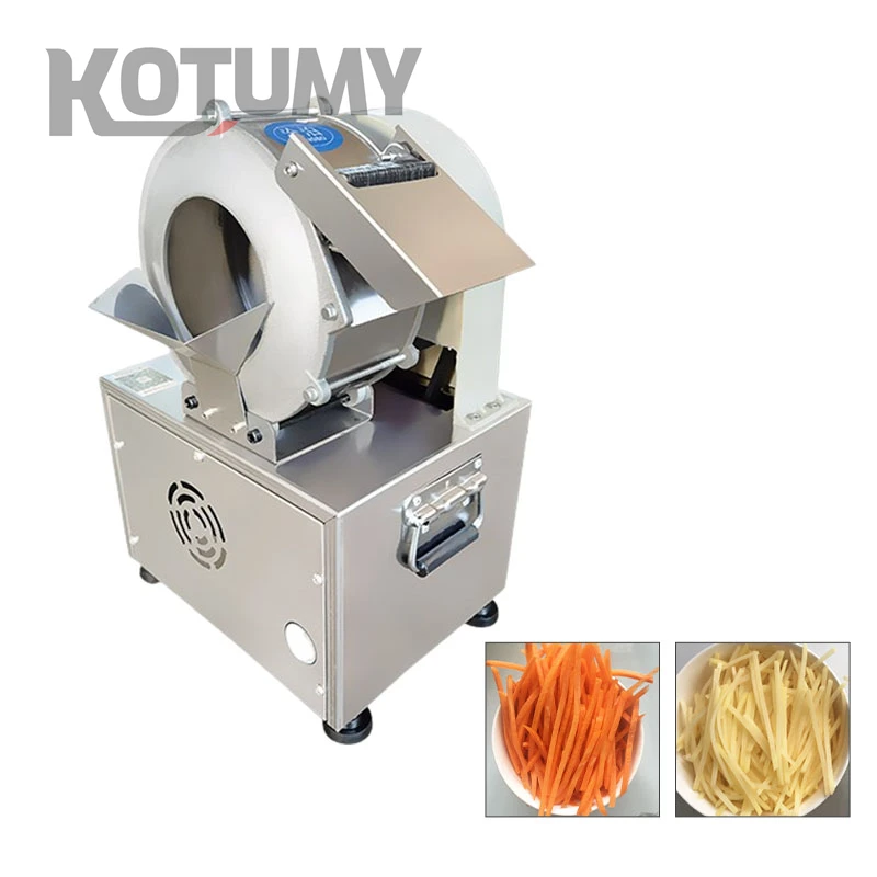 Commercial Electric Cutter Slicer Vegetable Processor Potato Carrot Cutting Machine Automatic Cutting Machine
