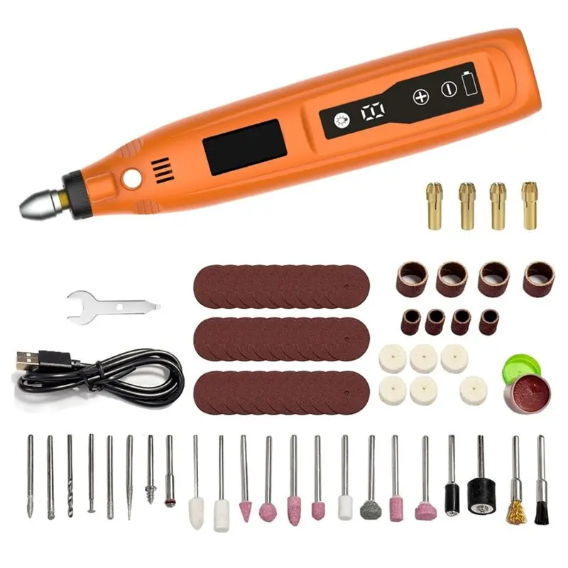 Fine Workmanship Wireless Handheld Electric For Grinding And Engraving Pen, Versatile Engraving Grinder Machine For Grinding