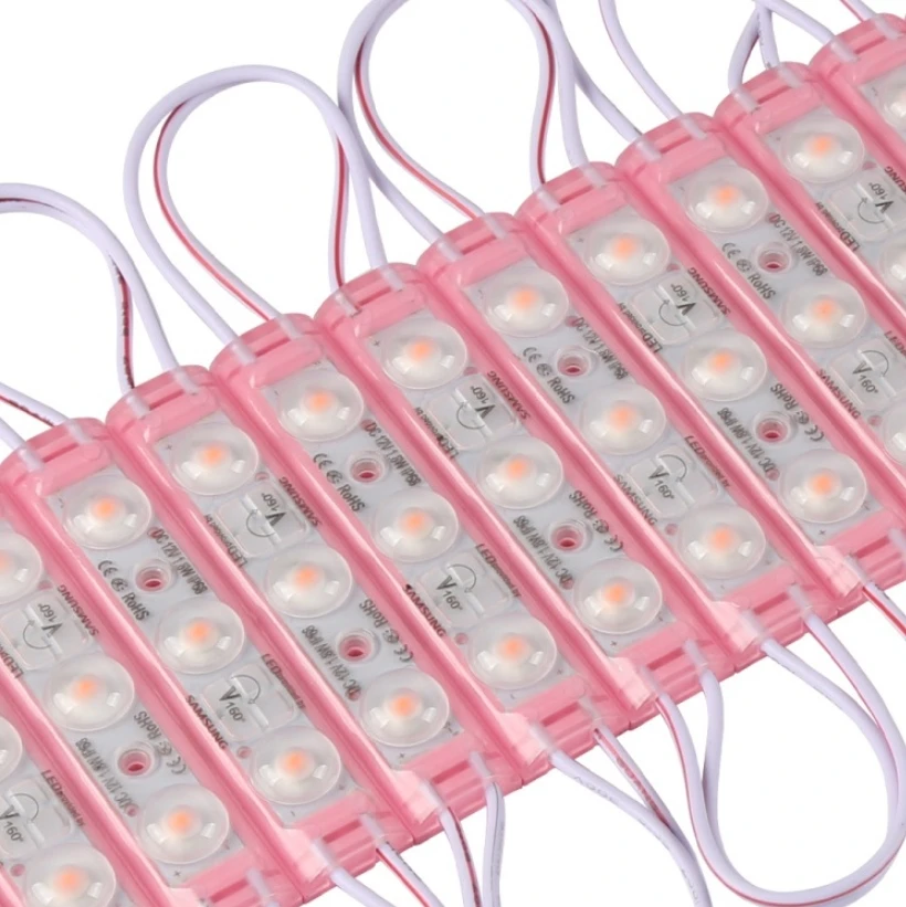 12V 1.5W Abs Backlight Modul Led Lichtbak Teken Lens Smd 2835 Led Module