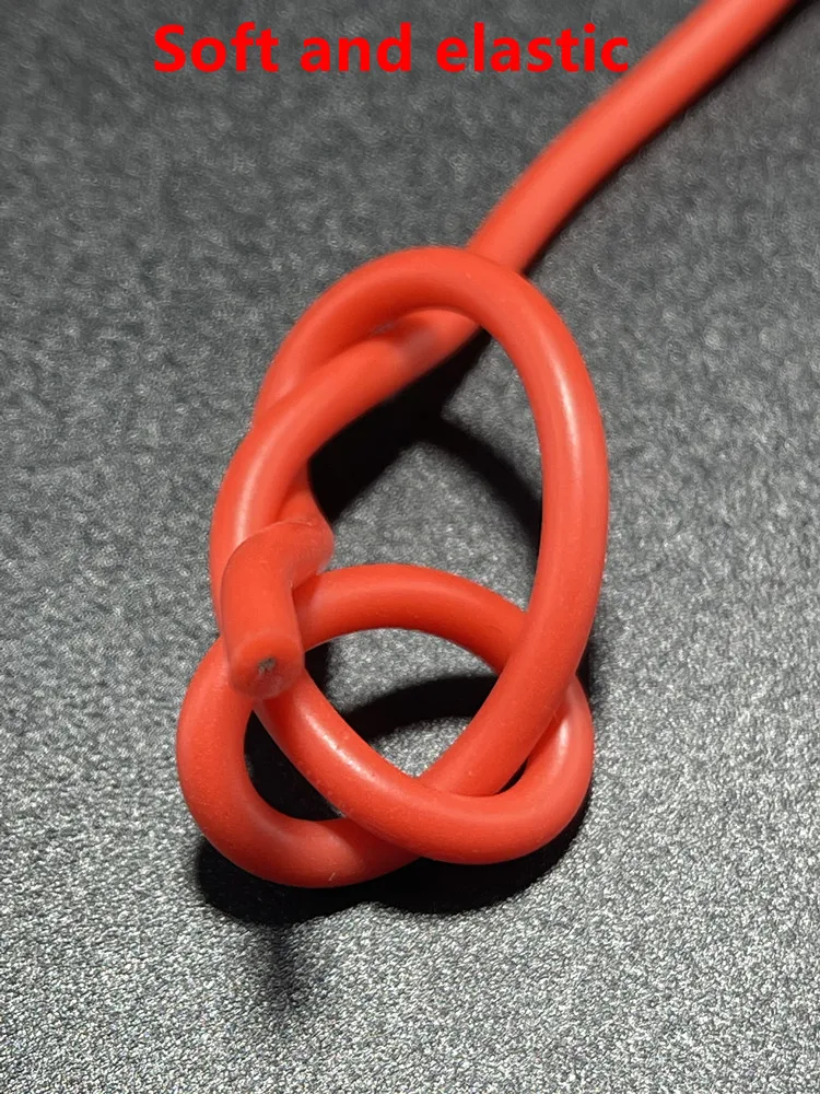 Imagem -04 - Fio de Ignição do Carro do Núcleo do Silicone Único Fio de Alta Tensão 20 18 17 15 13 11 9awg 5kv 10kv 15kv 25kv 30kv 40kv 10m