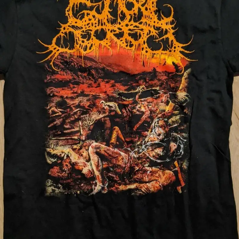 

Guttural Secrete Reek Of Pubescent Despoilment Short Sleeve T Shirt Size S 5Xl