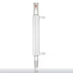 SYNTHWARE Rectocondensor, 14/20 19/22 24/40 29/42, ugello piccolo altezza 8mm/10mm, condensatore dritto borosilicato, C20