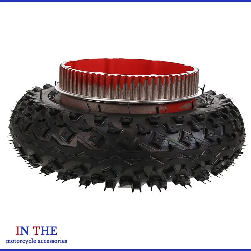 NEW 200X50 with gear wheel, power pulley, inflatable wheel modification accessories suitable for 8-inch electric skateboard