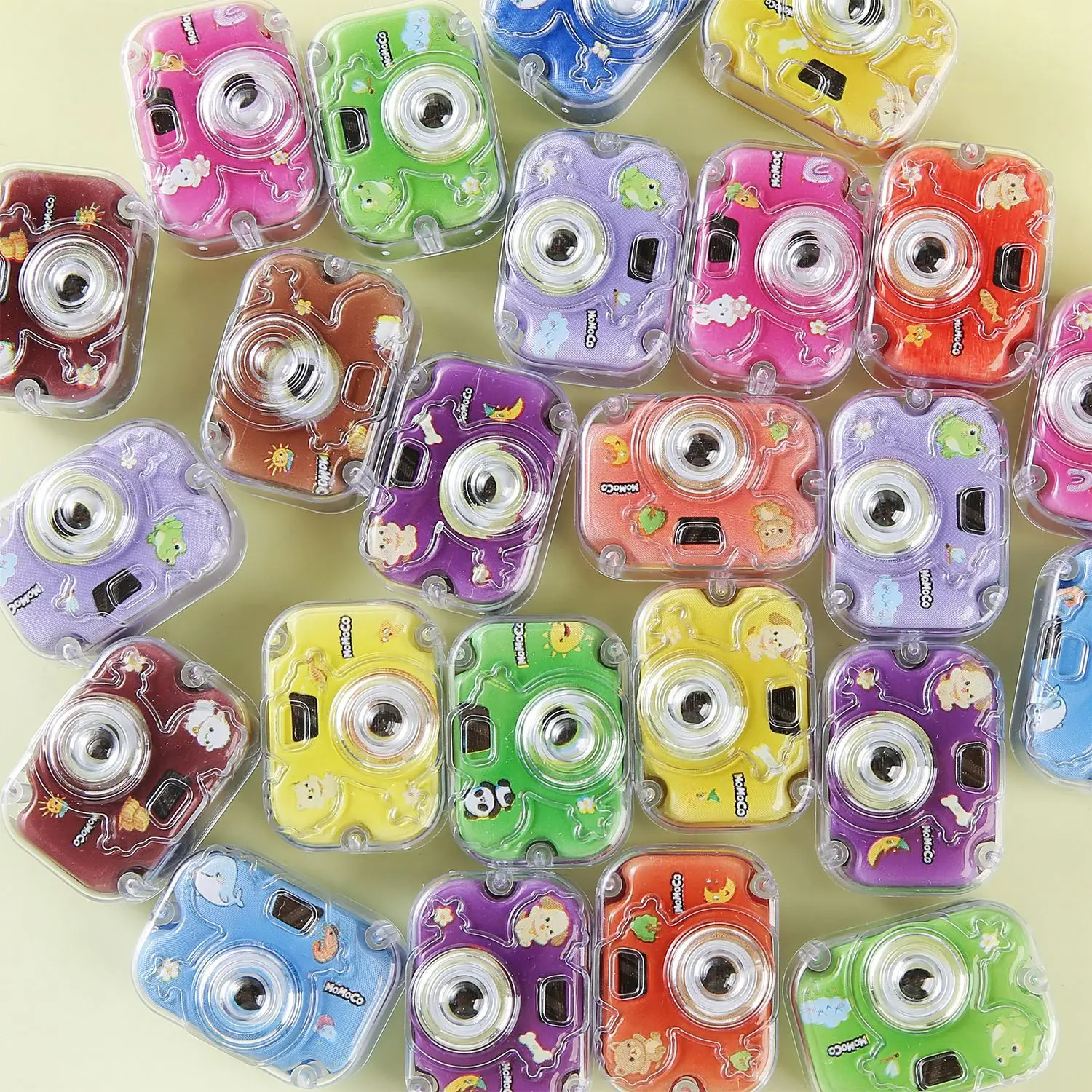 20Pcs Cartoon Mini Camera Pull Back Cars Toy for Kids Birthday Baby Shower Party Favors School Gifts Pinata Fillers Goodie Bag