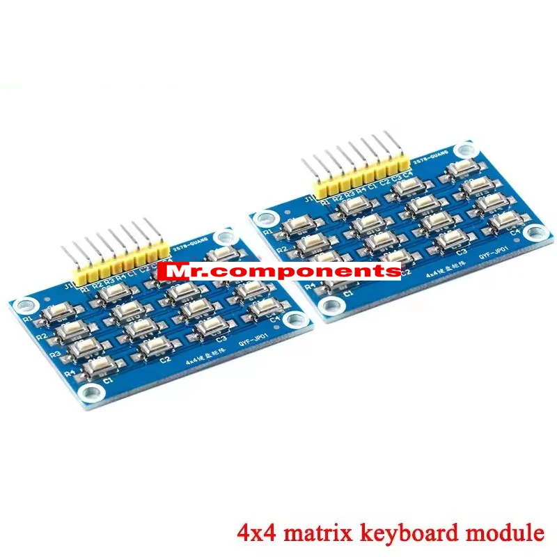 1Pc-2Pcs 4X4 4*4 16 Keys Key Matrix Keyboard Module MCU Development PCB Patch Buttons Learning Board 3.3V 5V for Arduino New