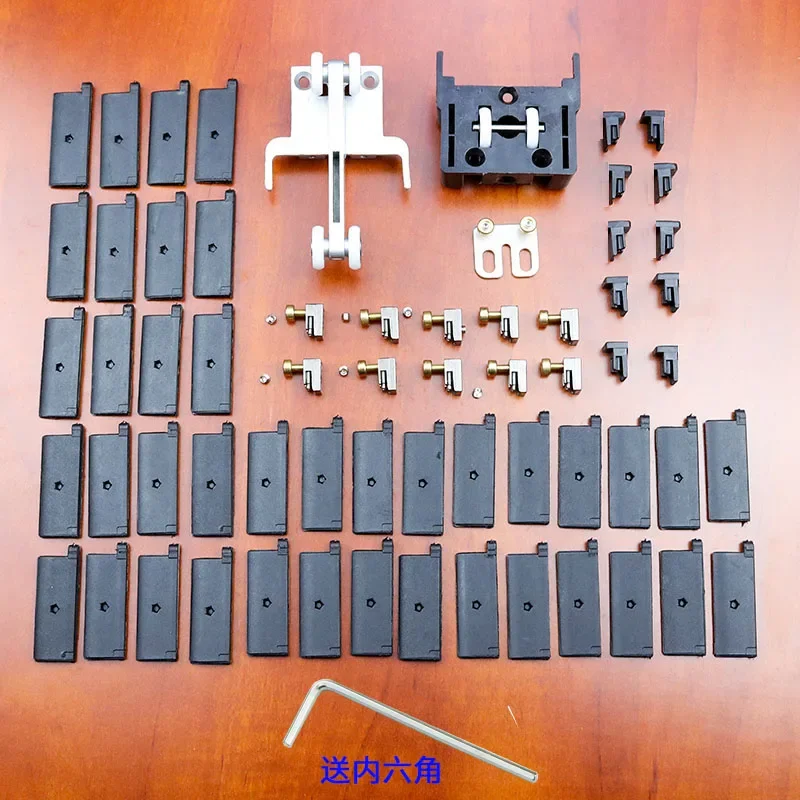 Neue Falt gittertür mit rad unsichtbarem Fliegen gitter aus Aluminium legierung mit Zug schiebe design für den Schutz vor Mücken diebstahl