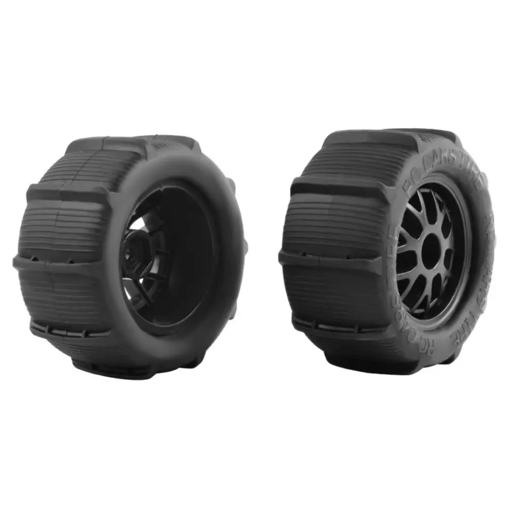 2 SZTUK 12mm Hex Monste Truck Wheel 1:14 1:16 Off Road RC Car Parts 1:18 Drift Tires for SCY 16101 Pro 16102 Pro