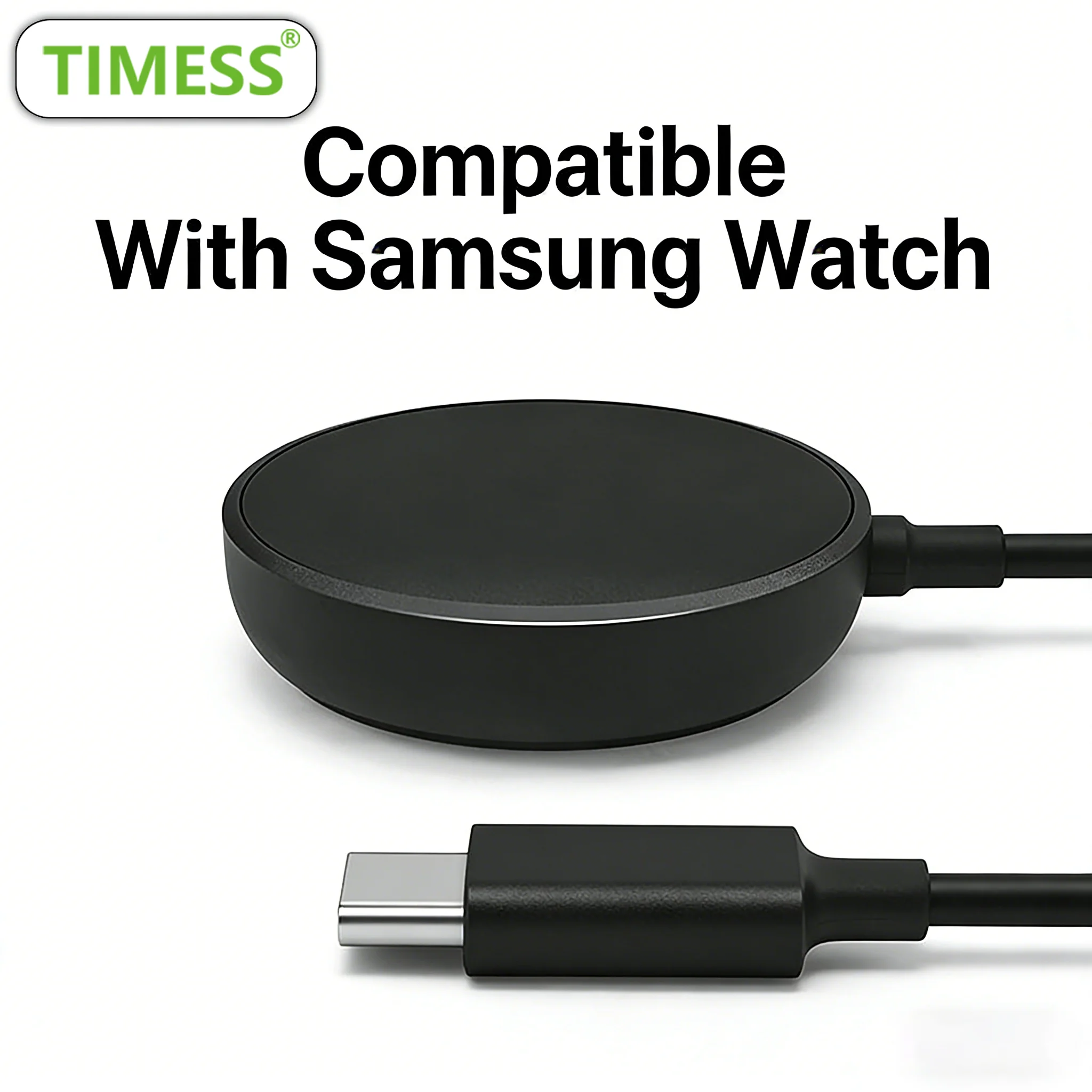 

TIMESS Fast Magnetic Watch Charger For Samsung Galaxy 8 7 6 5 4 3 2 1 Classic Pro Ultra Active Charging Cable TYPE C USB A