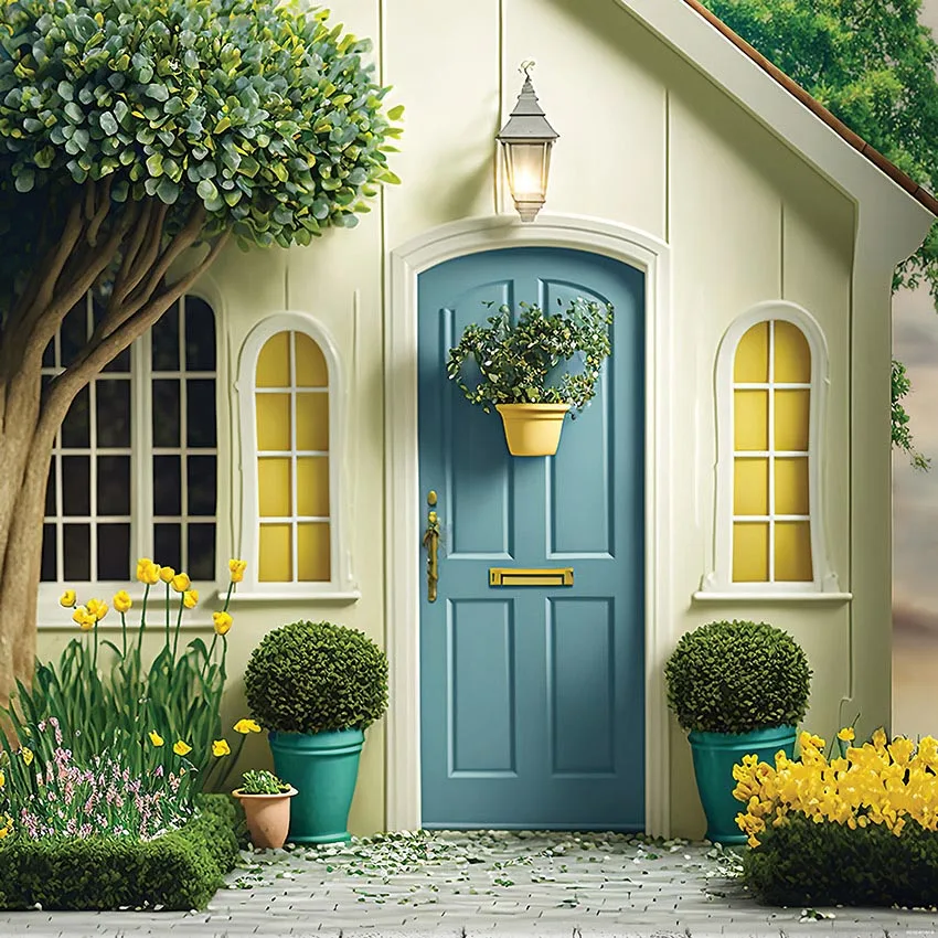 Mehofond Lemon Fruit Child Birthday Party Background Green Plants Vegetables Shop Kitchen Decor Photography Backdrop Photocall