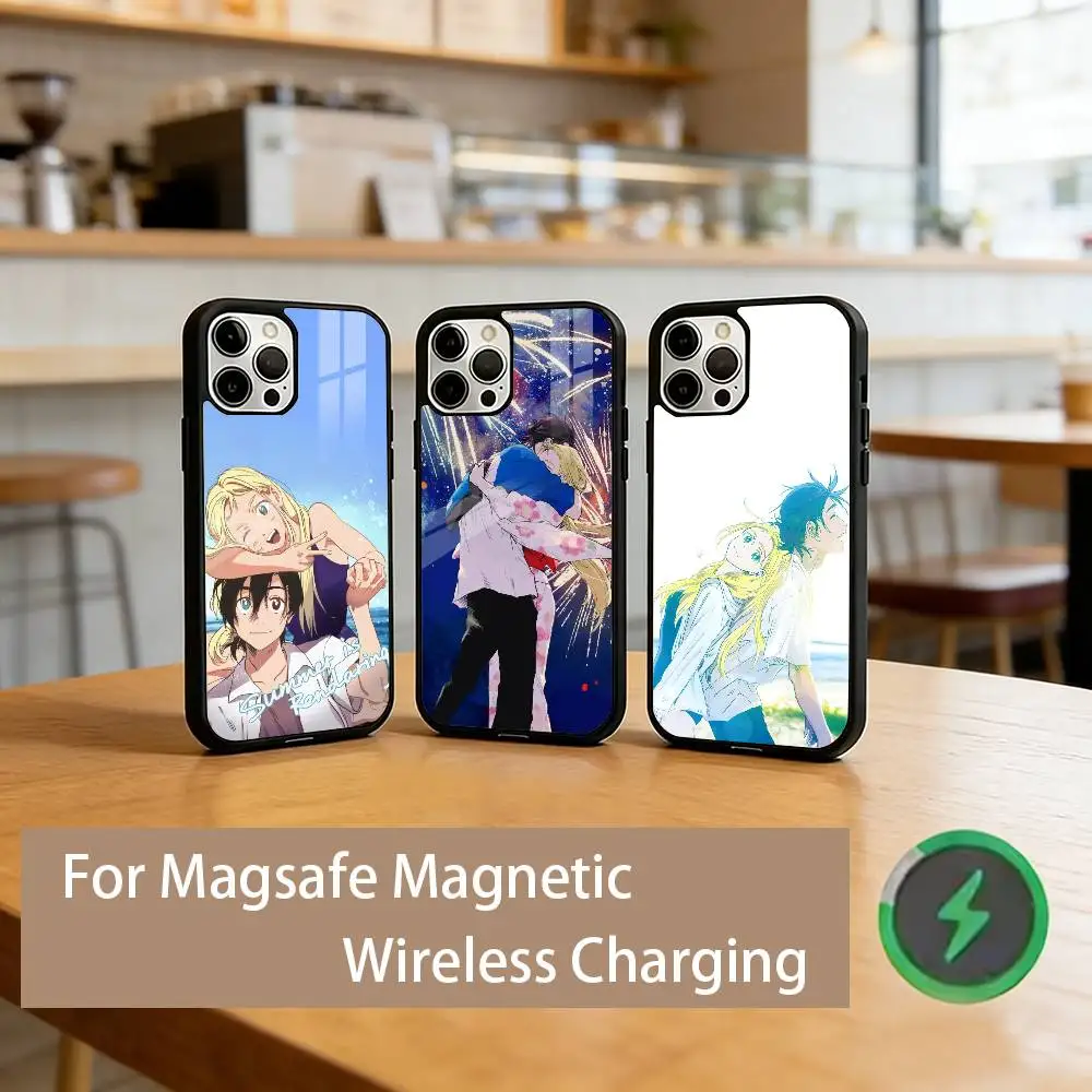

S-Summer Time R-Rendering Phone Case For iPhone17,16,15,14,13,12,11 Plus,Pro Magnetic For Magsafe Wireless Charging