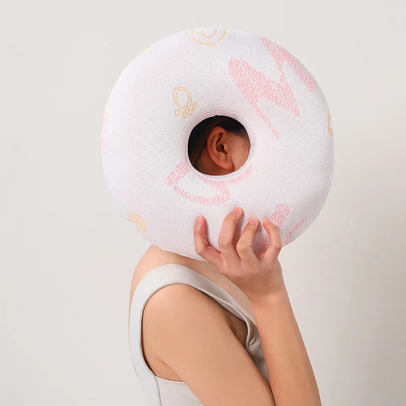 Single Hole Ear Pillow Ear Pillow Elderly Patient Ear Pillow Perforated Pillow Adult Beauty Salon Pillow Core Side Sleep Without