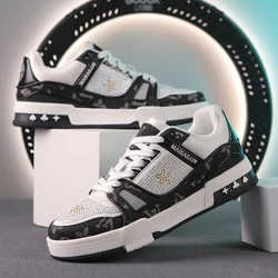 Summer new trend low top sneakers for couples, comfortable and lightweight casual sneakers