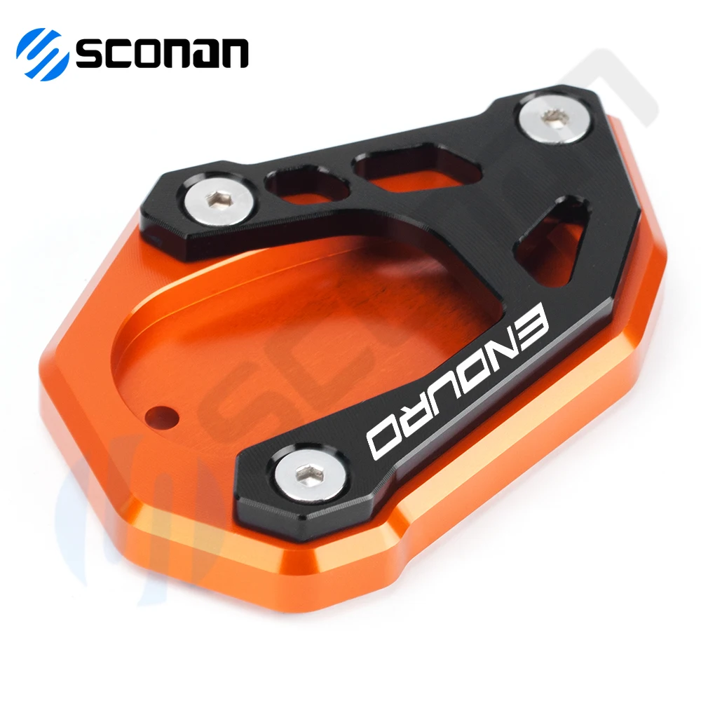 Per KTM 690 LC4 Enduro 690 LC4 EnduroR Accessori Moto Piede Cavalletto Laterale Estensione Cavalletto Ingranditore Piastra di Supporto Pad