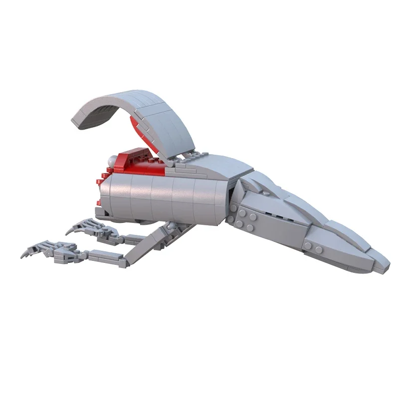 Horror Worm Bridge Mostro Building Block MOC Creatura misteriosa Modello di timone Fai da te Bambini Assemblaggio Giocattoli Regalo di compleanno Ornamento