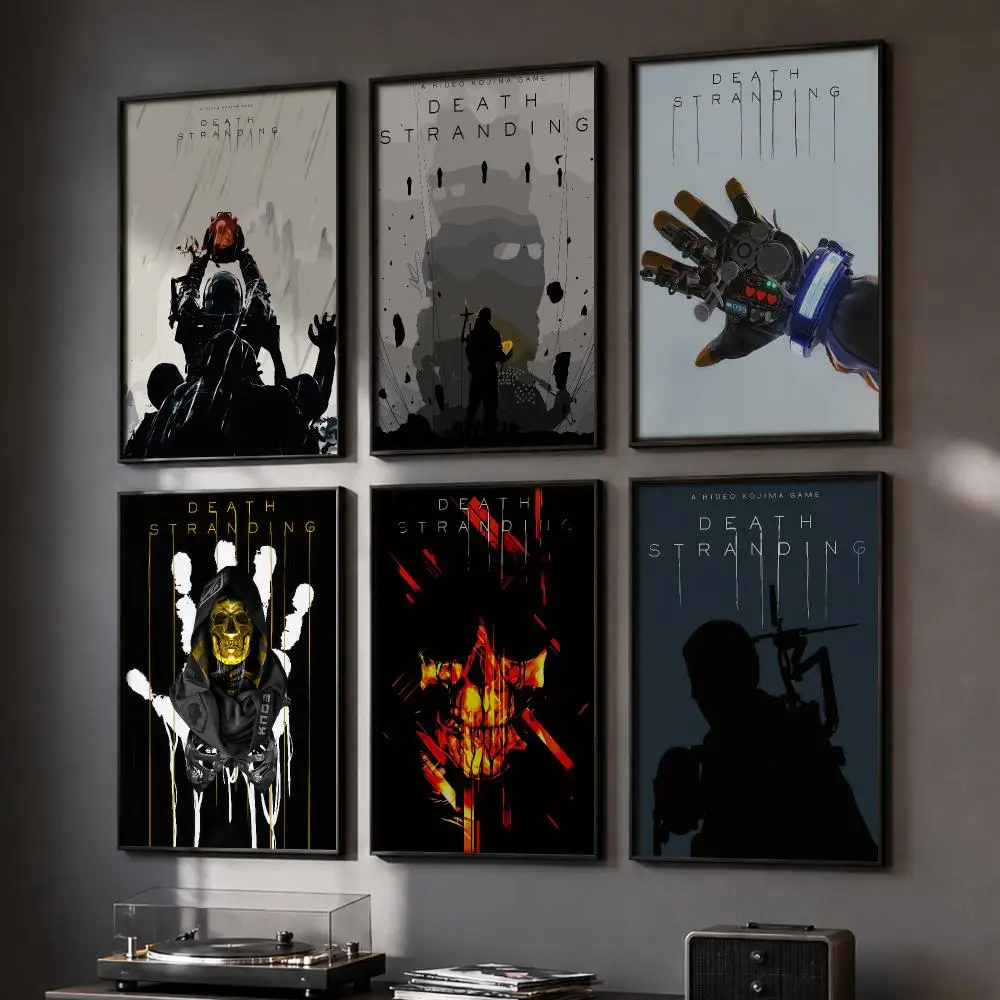 D-Death Stranding2 Spiel-Poster HD Wandaufkleber für Zuhause, Flur, Wohnzimmer, Schlafzimmer, Bar, Büro, Dekor, Kunstdrucke