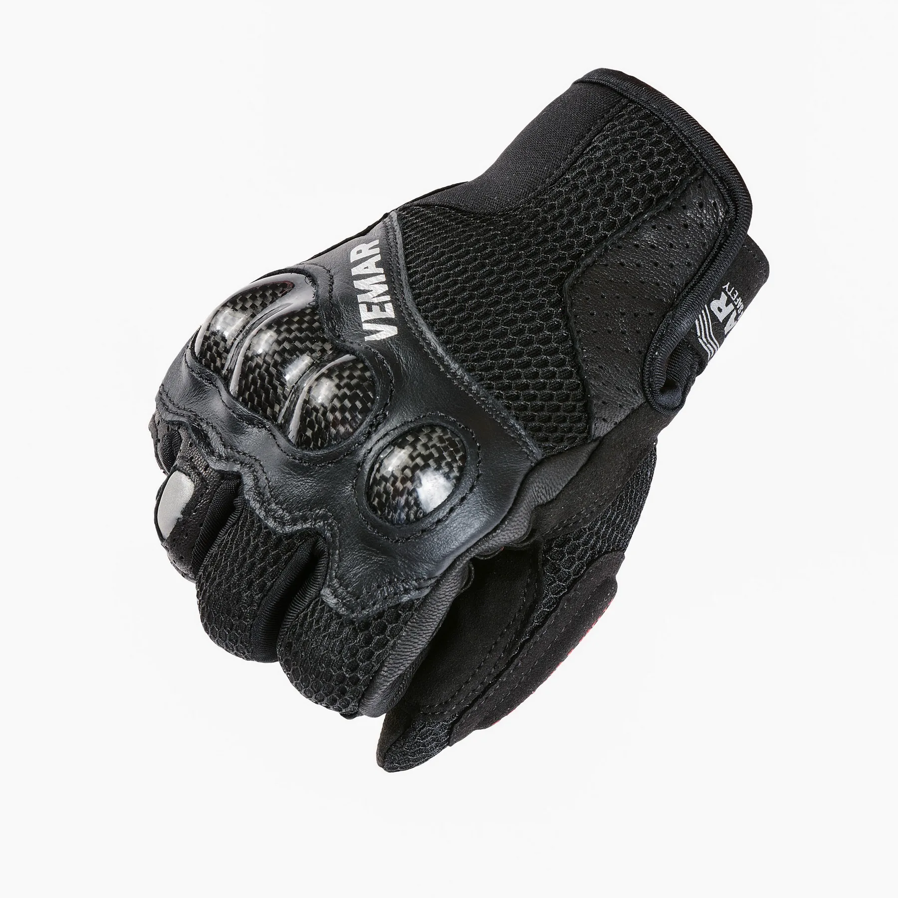 Gants de moto universels, coque de protection en fibre de carbone, équipement d'équitation respirant résistant aux chocs toutes saisons pour hommes et femmes