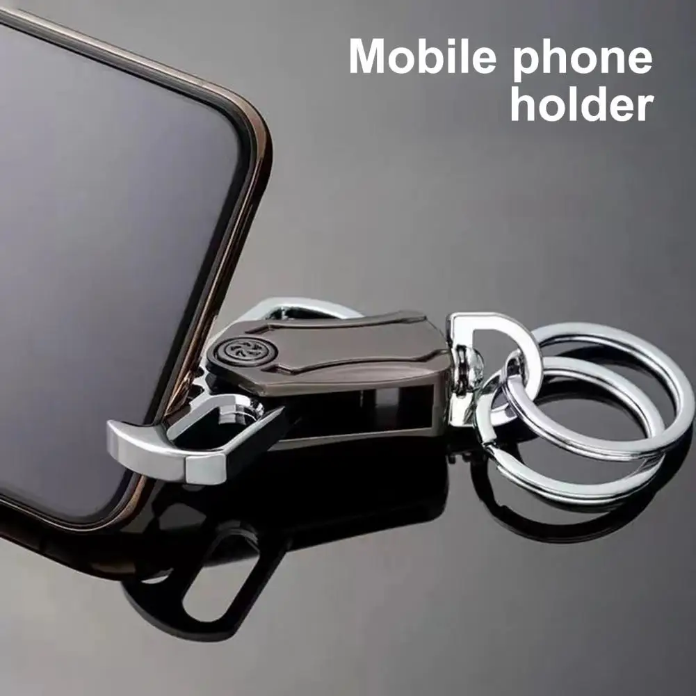 Minimalist Keychain Multi-functional Keychain Heavy Duty Key Organizer Keychain with Carabiner Clip Portable Bottle Opener