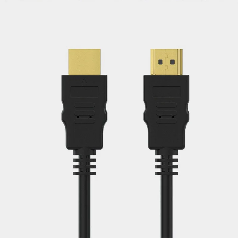 สาย HDMI ตัวผู้เป็นตัวผู้รุ่น1.4 1080P เครื่องฉายทีวีจอมอนิเตอร์คอมพิวเตอร์สาย HDMI มาตรฐาน