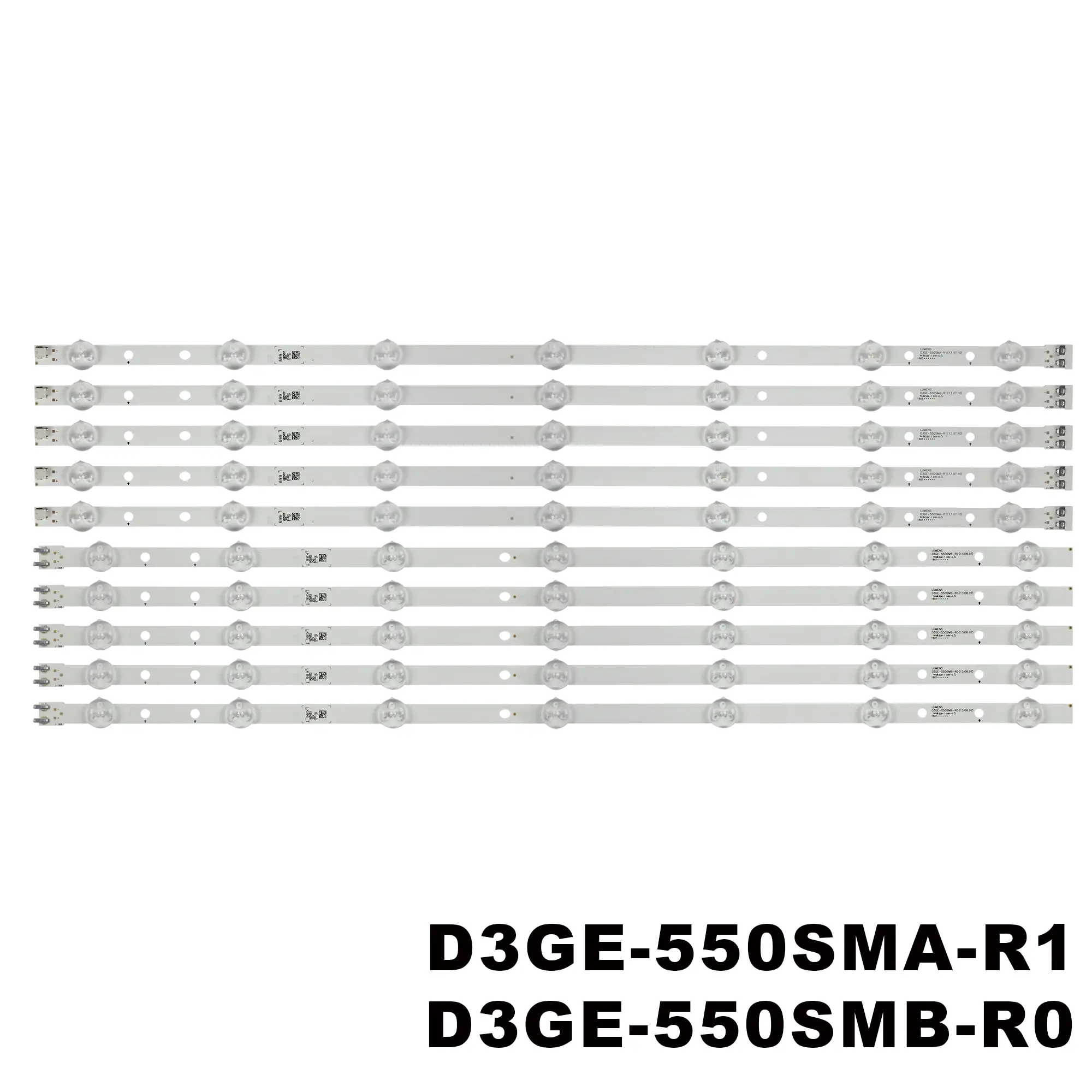 8set LED Backlight strip For 55