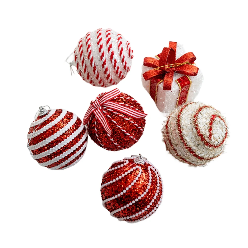 

Christmas Party Decor Christmas Tree Ornaments 8 Cm Diameter Christmas Tree Decoration Charms For Events Decorative Foam Balls