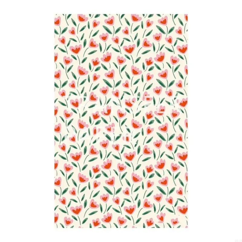  Delicate Earrings Designing Clay Transfer Paper with Floral Patterns