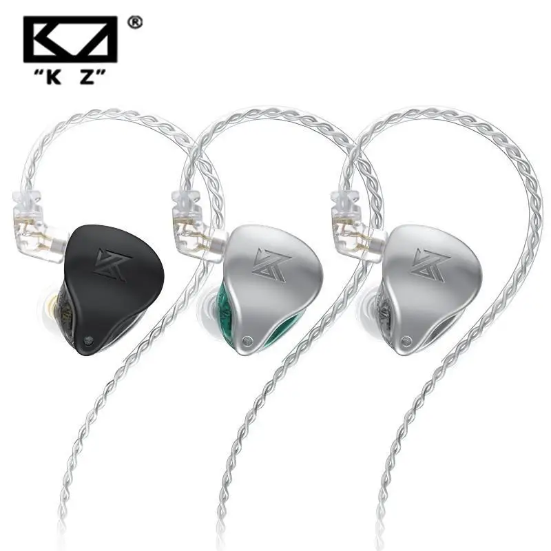 KZ AST 24 BA Balanced Armature Units HIFI Earphones Monitor DJ Headsets Noise Cancelling Earbuds 2PIN Cable KZ  ASX AS16 ZAX ZSX