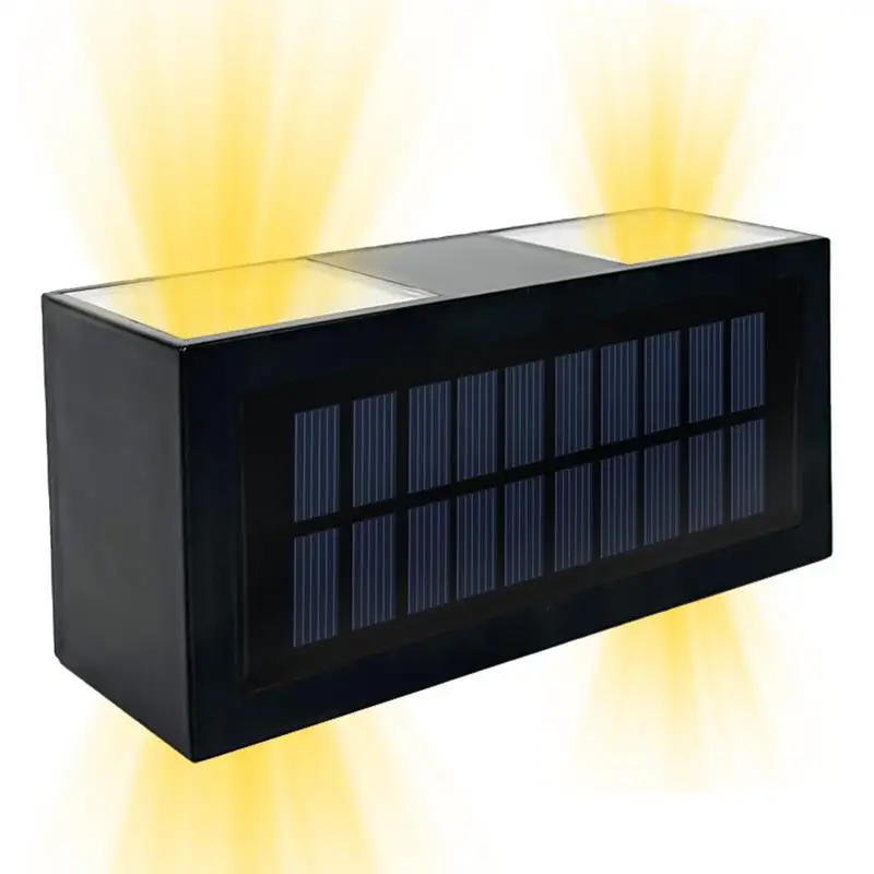 Solar Lights Outdoor Waterproof Outdoor Solar Up And Down Lights Dusk To Dawn Security Solar Powered Lighting Outdoor Solar