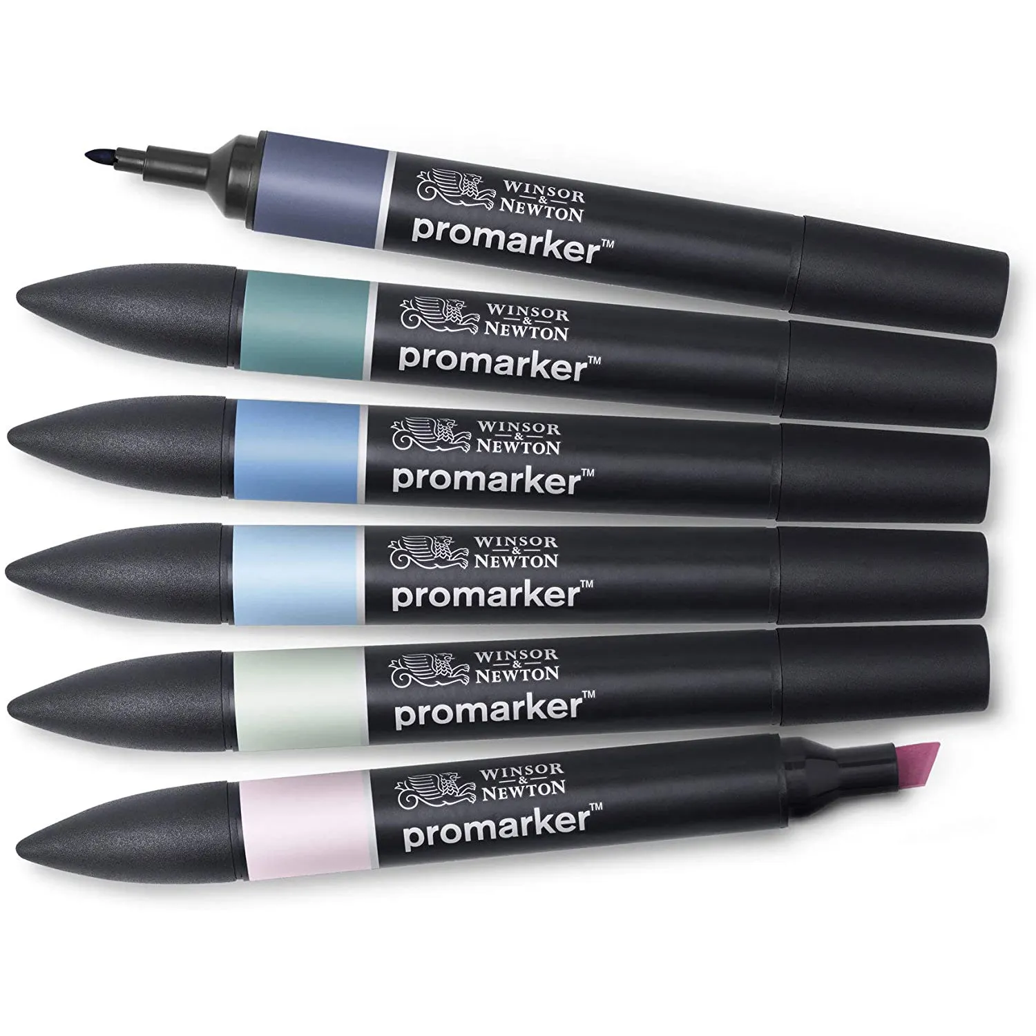 WINSOR & NEWTON Alkoholbasierte Promarker 6/12/24/48/96 Farben Set Doppelspitzen-Markerstifte Design Pro Marker für Künstler – Detail 2