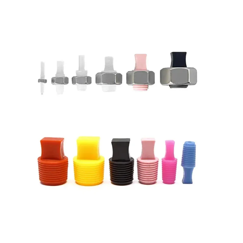 High Temperature Resistant Conical Threaded Hole Plug for Paint Spray Powder Electroplating Shielding