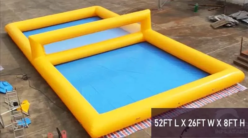 

Outdoor Sport Game Beach Volleyball Water Volleyball Field Net Inflatable Volleyball Court